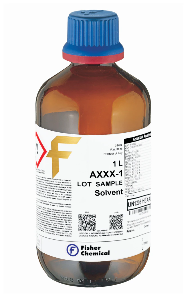 Fisher Chemical HPLC Grade Solvents - Product Photo