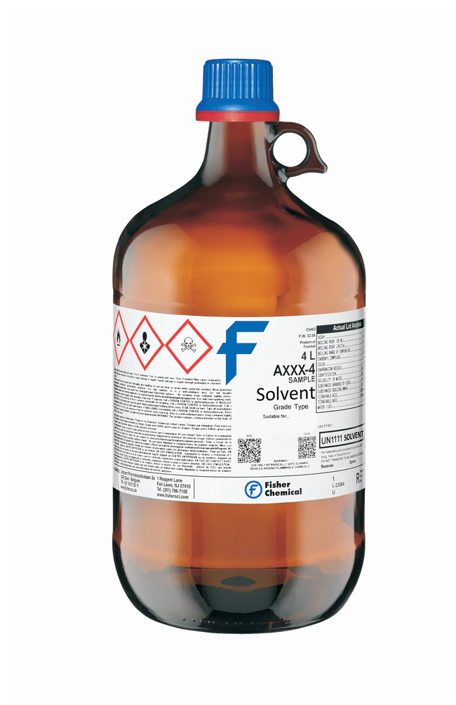 Fisher Chemical Certified ACS Solvents - Product Photo